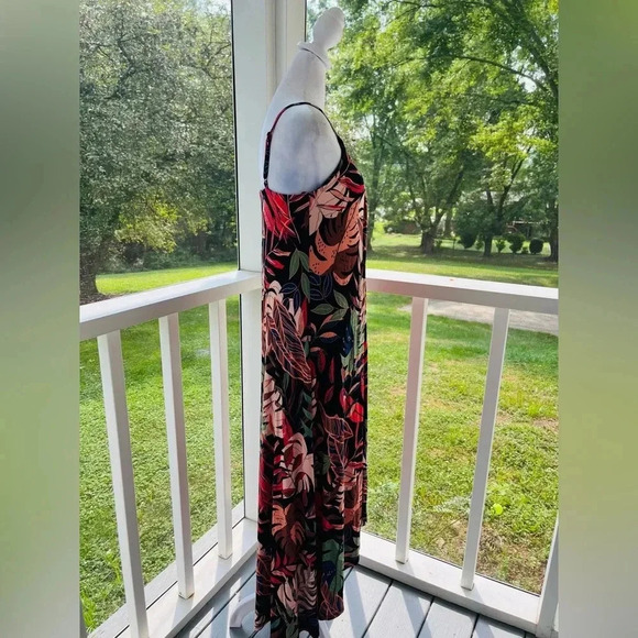 Cynthia Rowley tropical and colorful maxi dress s small - Picture 3 of 7